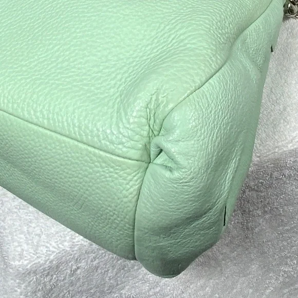 Coach Mint Green Leather Phoebe Shoulder Bag F35723 - Picture 15 of 16